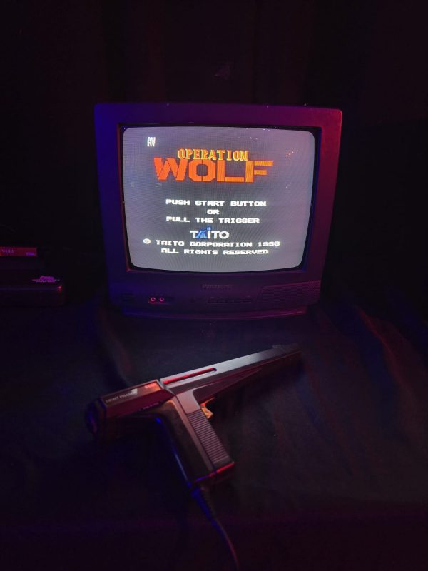 Operation Wolf on a Sega