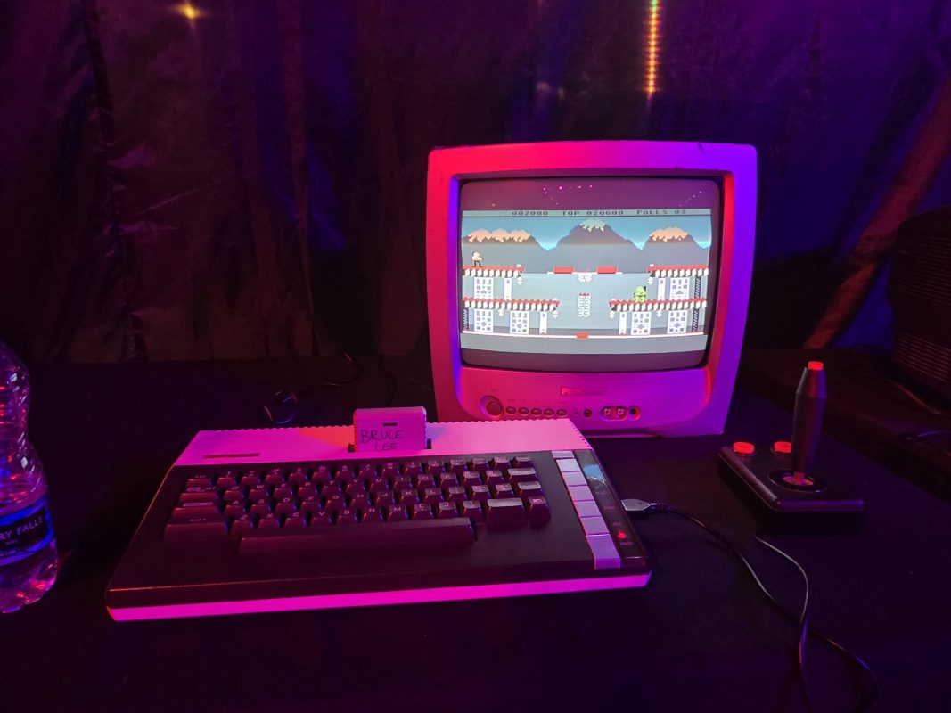 8-Bit Martial Arts: Atari 800XL Running Bruce Lee at PLAY Expo